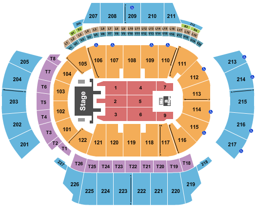 State Farm Arena Mana Seating Chart